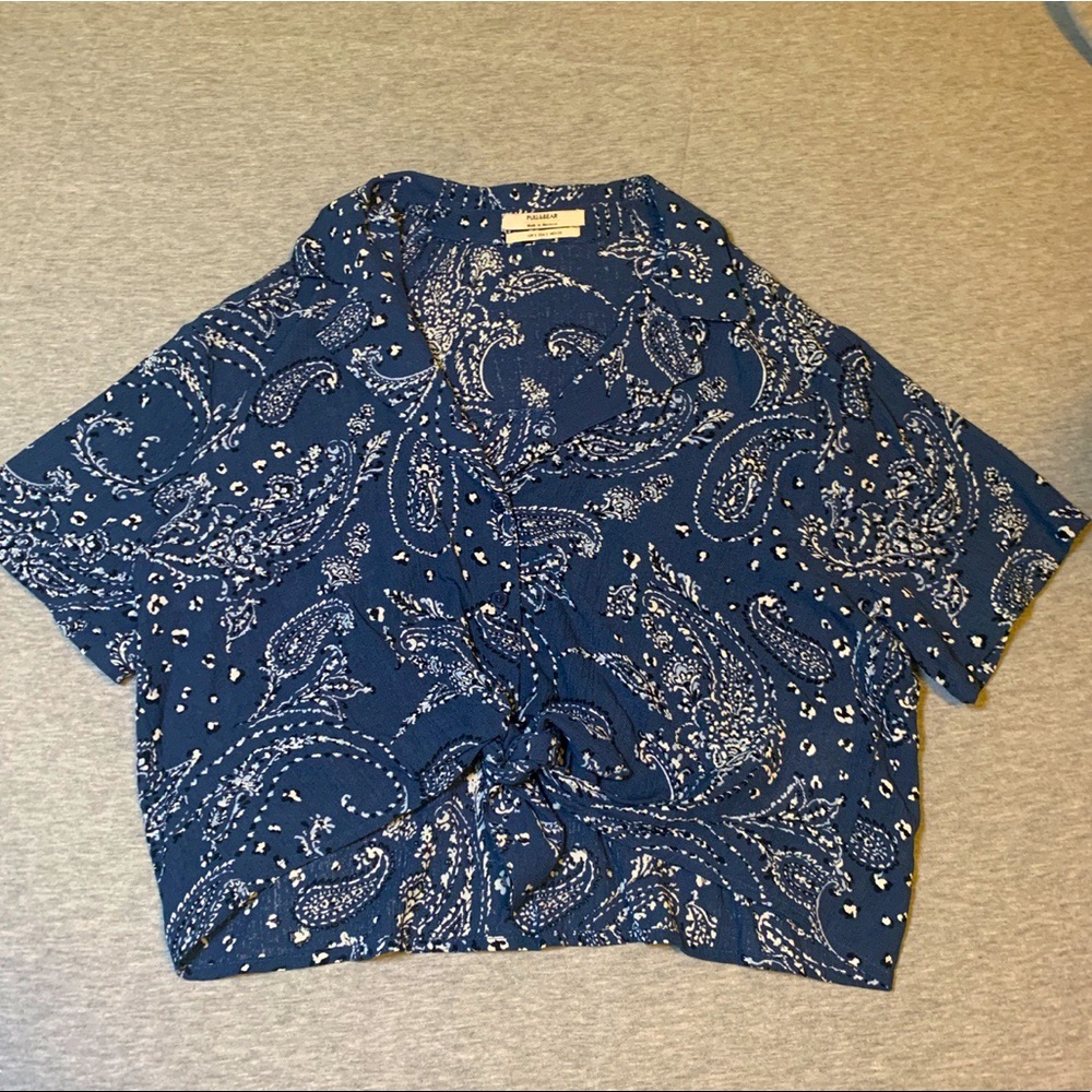 Paisley Crop by Pull&Bear